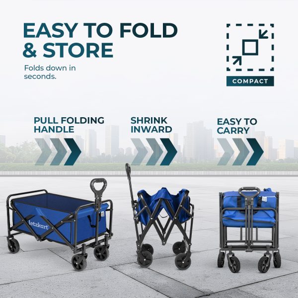 Foldable Garden Cart - Image 4